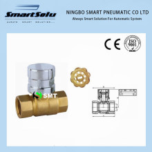 Magnetic Lock Brass Ball Valve